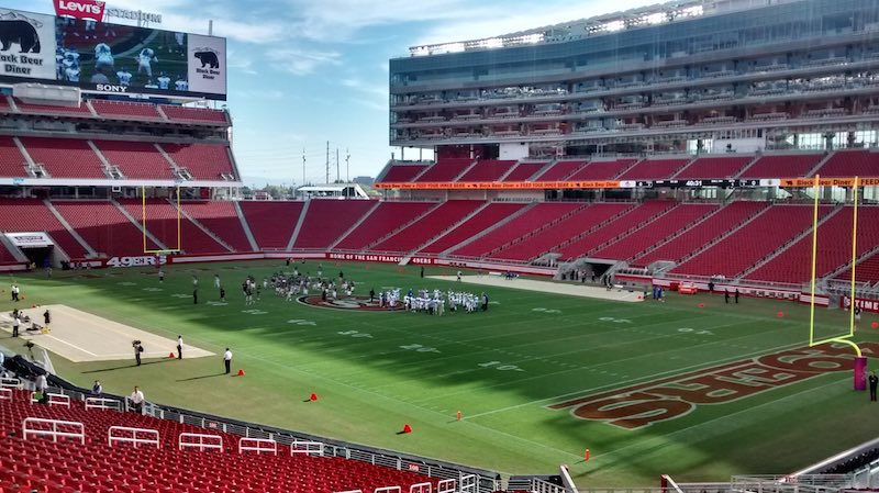 Levi's Stadium: A nice place where football happens to be played –  