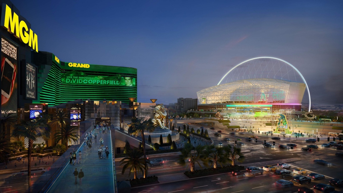 Renderings of Vegas Domed Ballpark Released